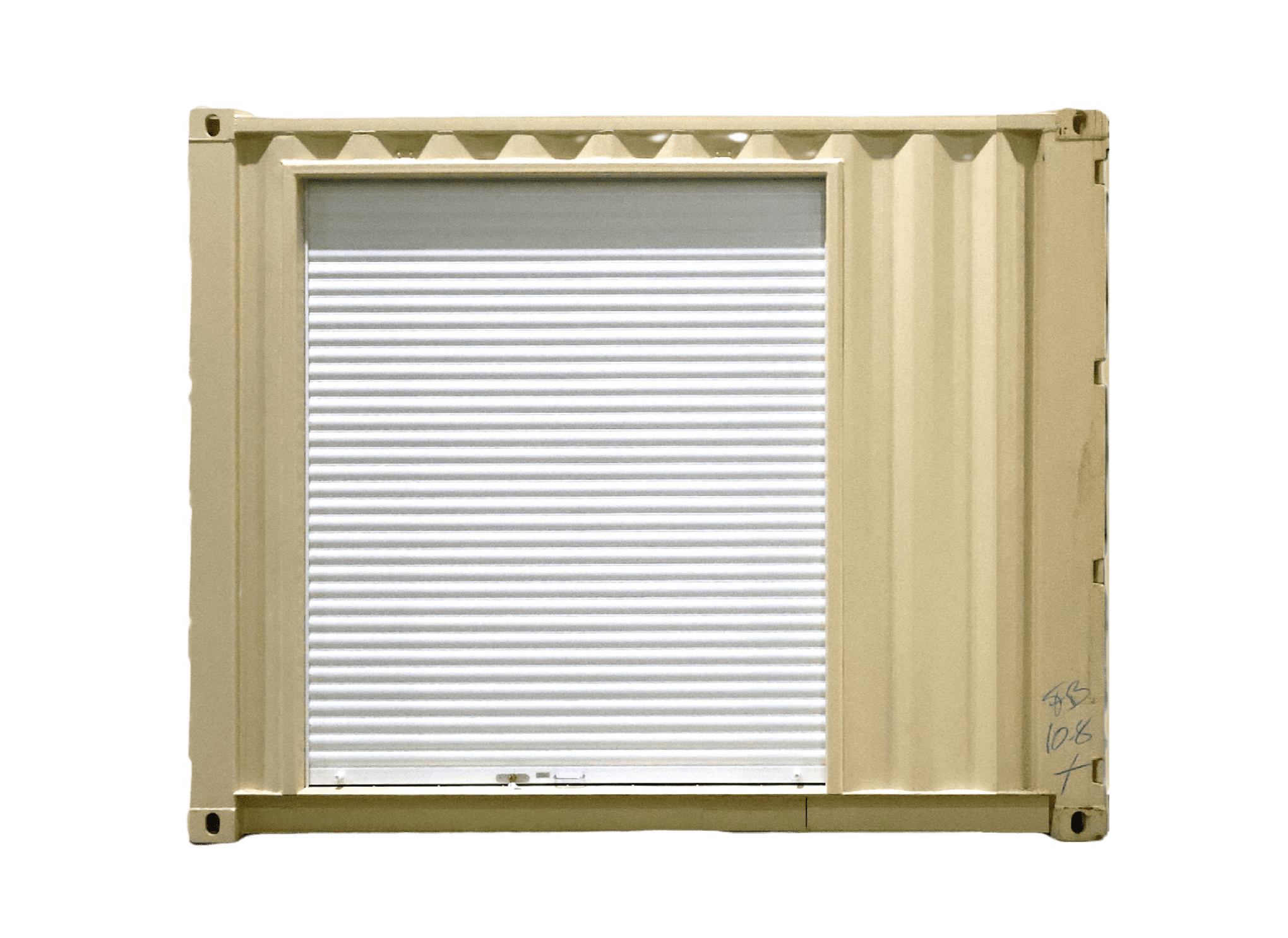 10-Foot 1 Trip Shipping Container 6’ Roll-Up Door
