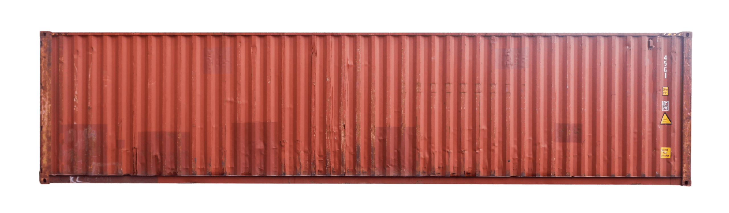40-Foot Standard Used Shipping Container