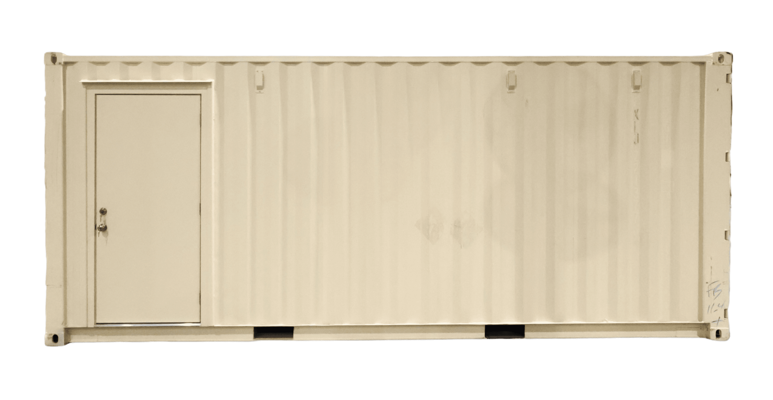 20-Foot Standard 1 Trip Shipping Container with 3′ Door