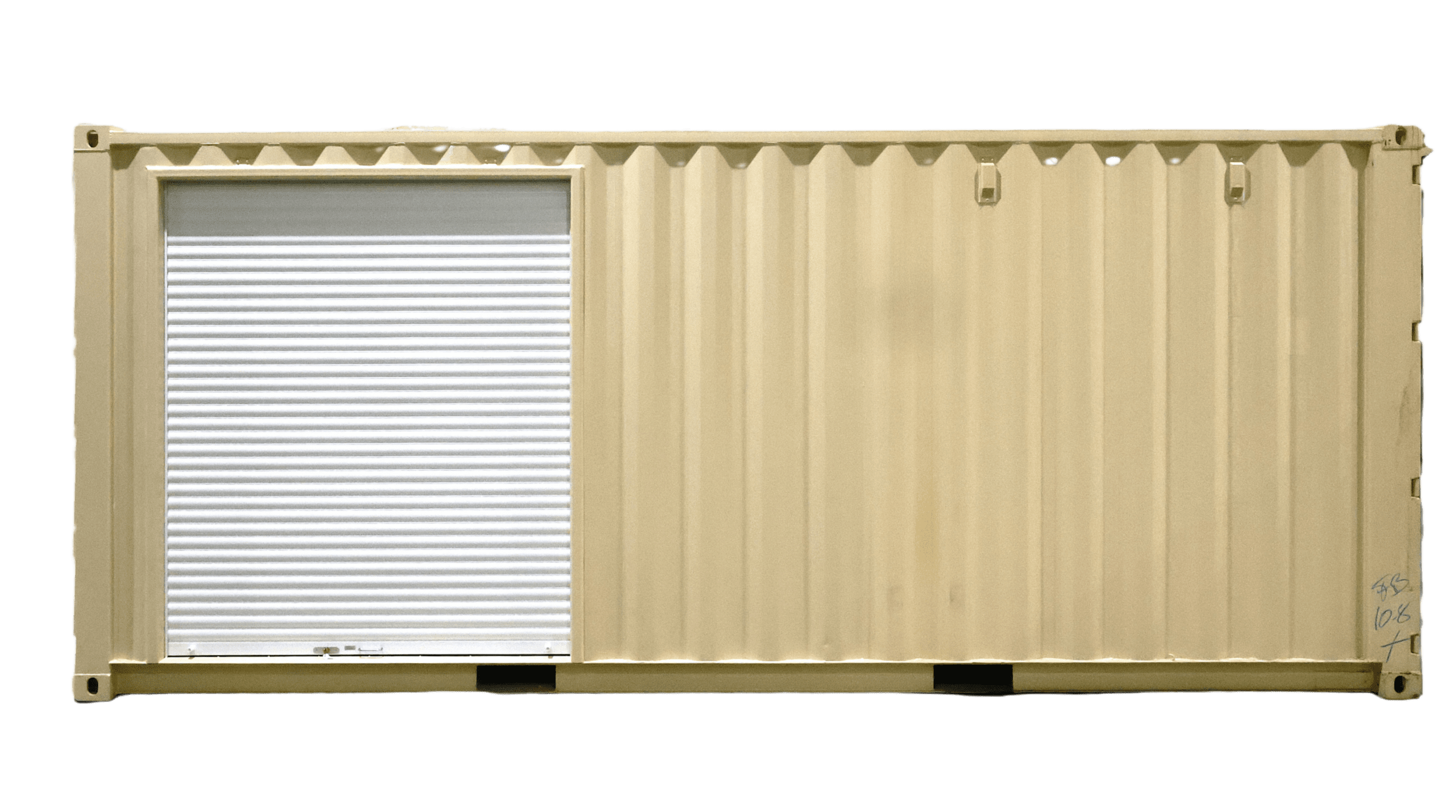 20-Foot Standard 1 Trip Shipping Container with 6′ Roll-Up Door