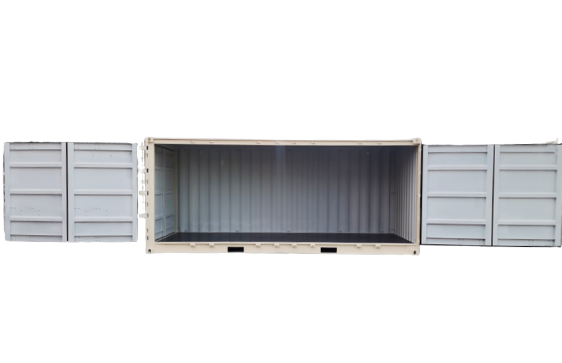 20-Foot Standard 1 Trip Open Side Shipping Container