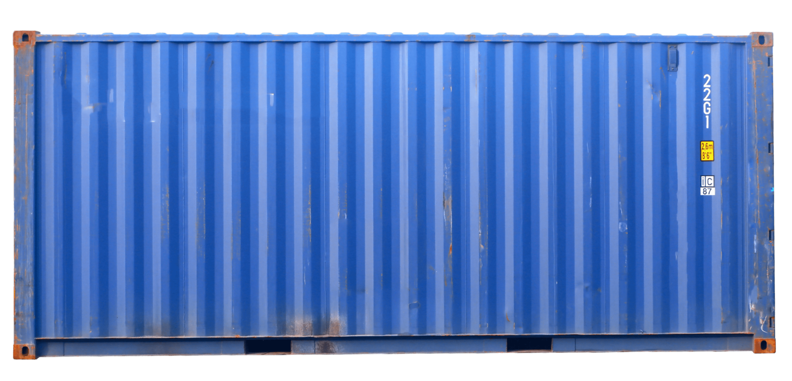 20-Foot Standard Used Shipping Container